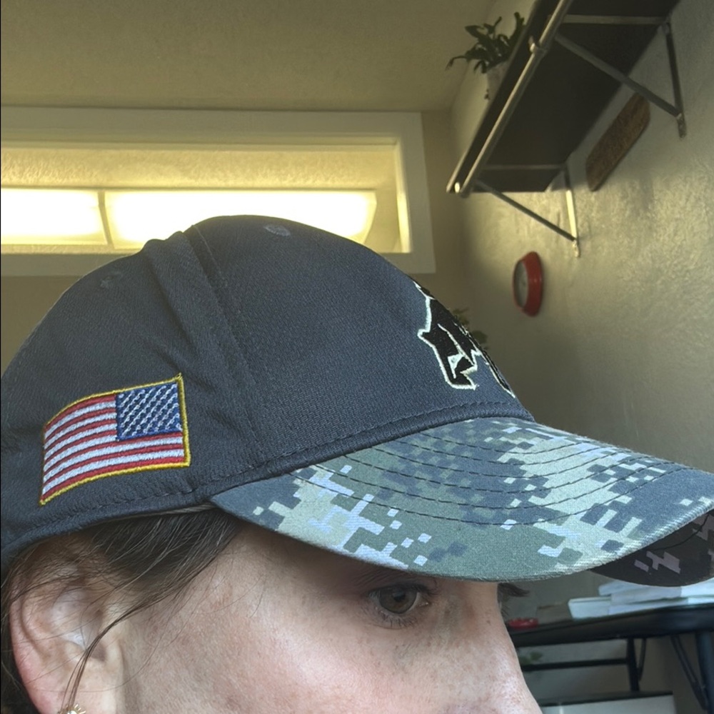 MACK Digital Camo Hat with Dog Embroidery